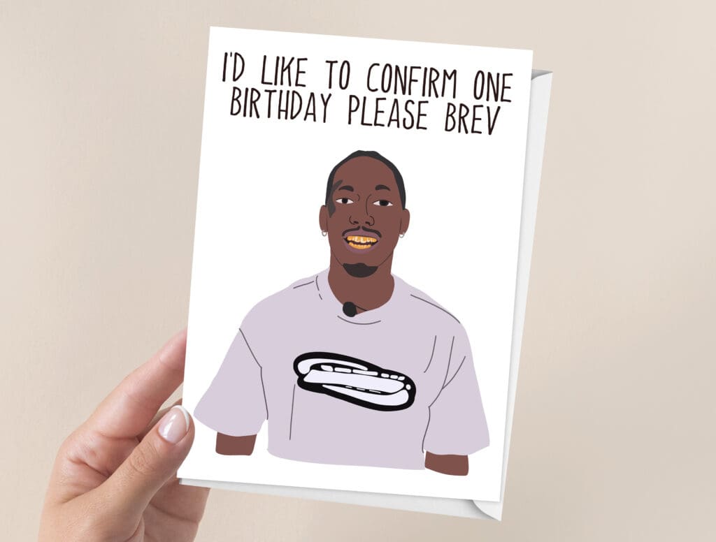Castillo Birthday Card | 7x5&rdquo; Card | I&rsquo;d Like To Request A Fanta Lite