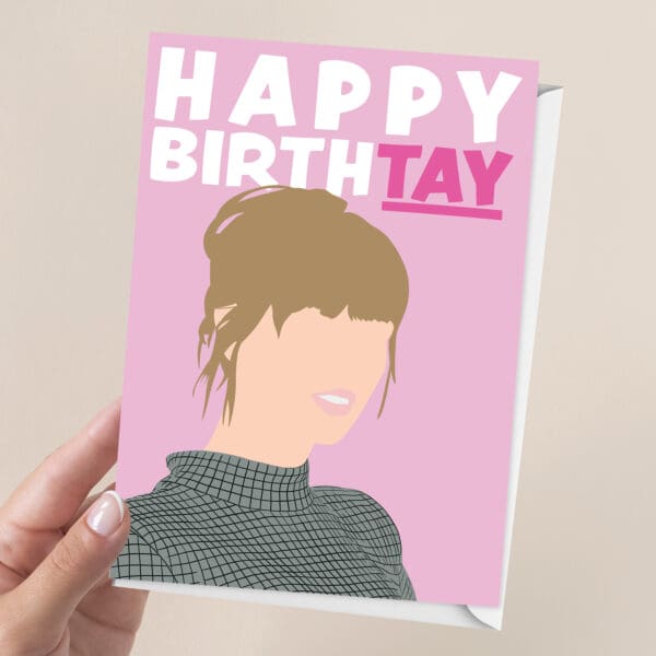 Taylor Swift Birthday Card | A5 Card