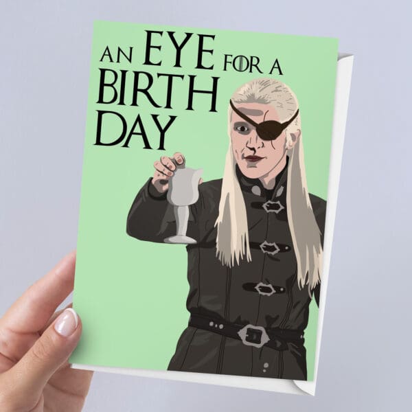 Aemond Targaryen Birthday Card | A5 Card