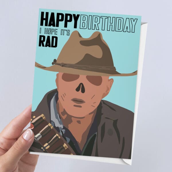 Fallout The Ghoul Birthday Card | A5 Card