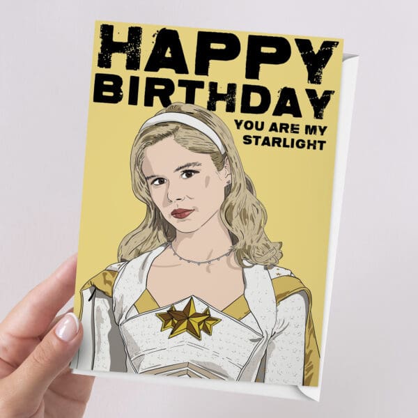 The Boys Starlight Birthday Card | A5 Card
