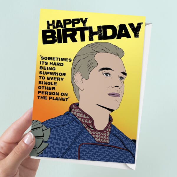 The Boys Homelander Birthday Card | A5 Card